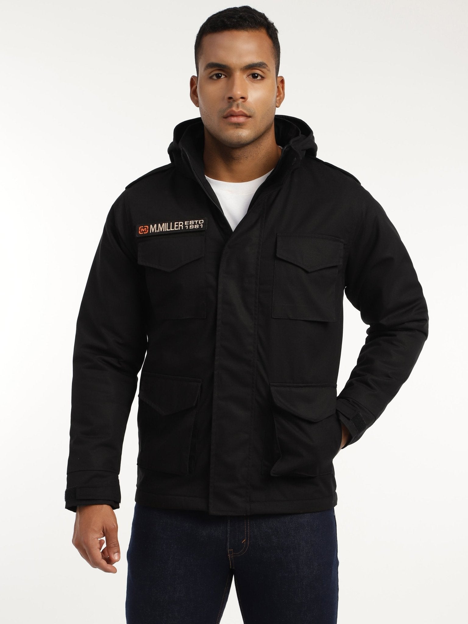 Black M65 Ripstop WR Field Jacket - MountMiller